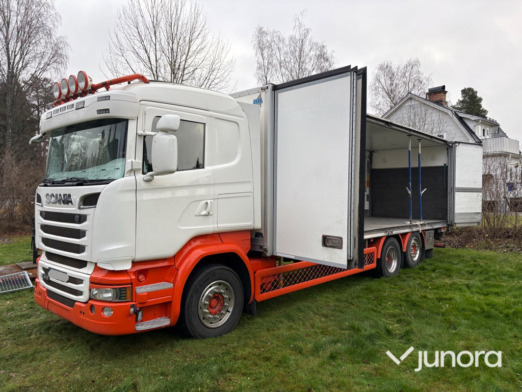 Skåpbil - Scania R410LB - Kravas automašīna ar slēgto virsbūvi: foto 2 Skåpbil - Scania R410LB - Kravas automašīna ar slēgto virsbūvi: foto 2
