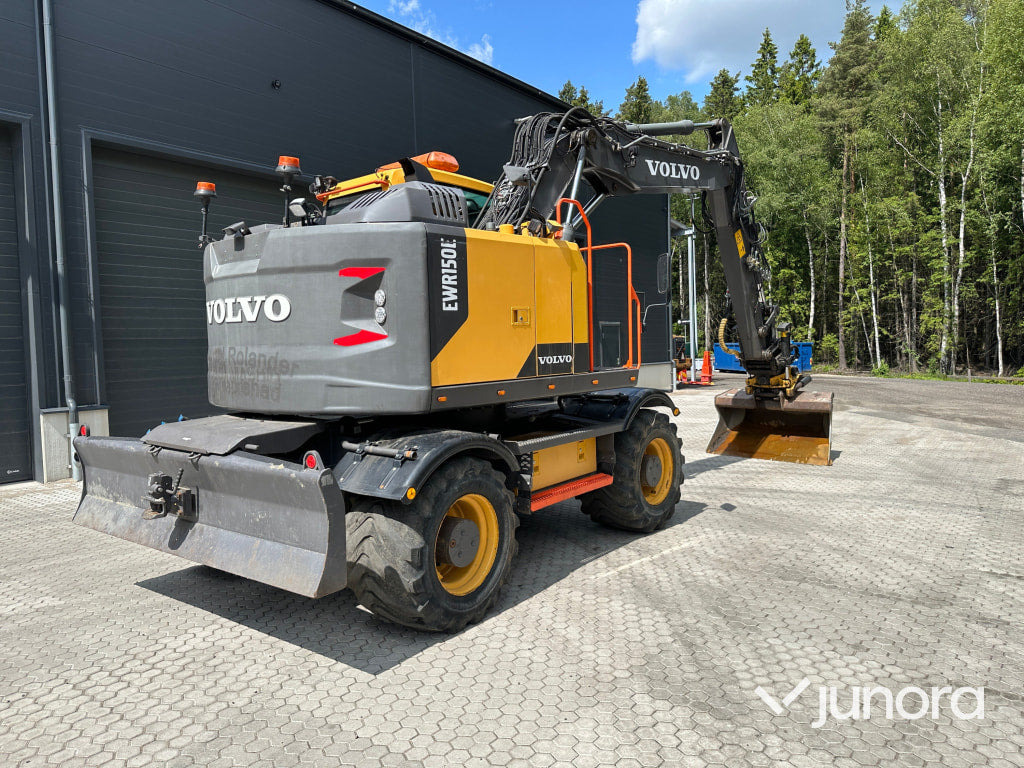 Volvo EW 150 E - Riteņu ekskavators: foto 5 Volvo EW 150 E - Riteņu ekskavators: foto 5