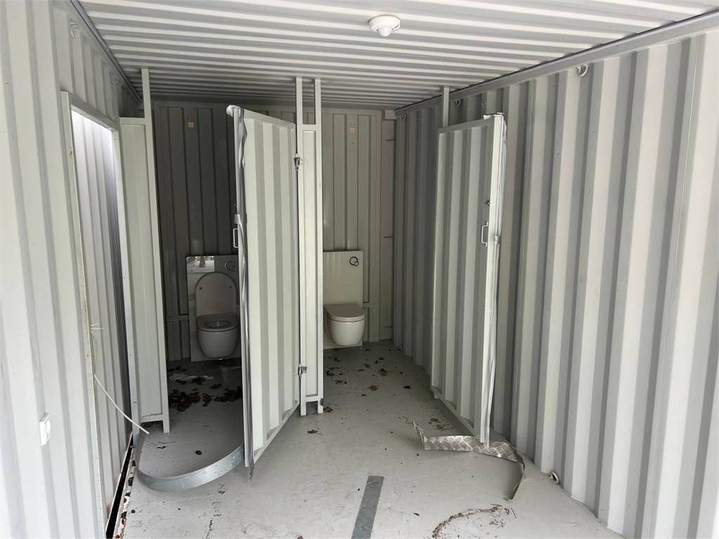5 stk 20 fods indrettet til WC - baderum - Maināmā virsbūve - furgons: foto 5 5 stk 20 fods indrettet til WC - baderum - Maināmā virsbūve - furgons: foto 5