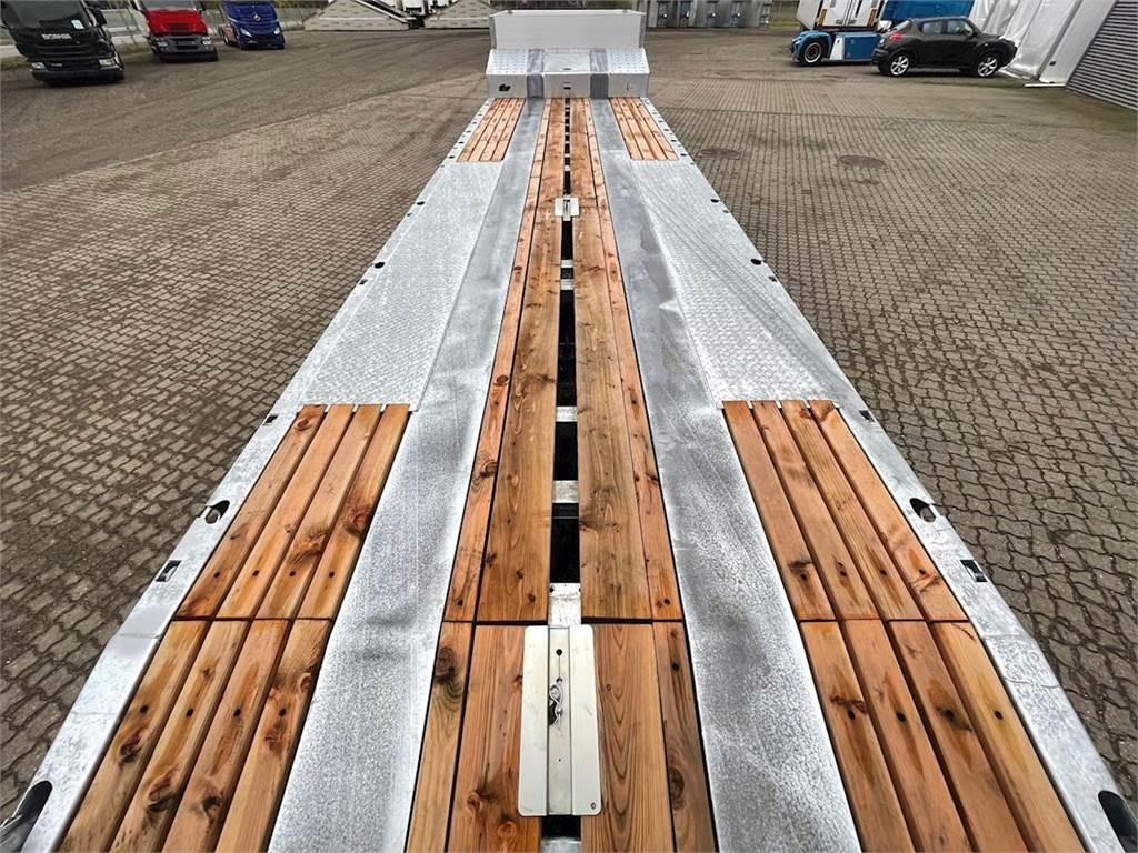 Hangler SDS-H 510-T 3-aks maskintrailer - dobbelt ramper - Puspiekabe zema profila platforma: foto 5 Hangler SDS-H 510-T 3-aks maskintrailer - dobbelt ramper - Puspiekabe zema profila platforma: foto 5
