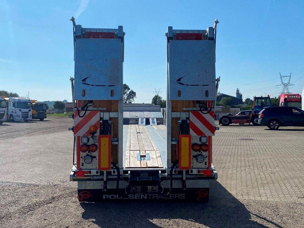 Puspiekabe zema profila platforma Hangler SVS 580 4 akslet galvaniseret: foto 6