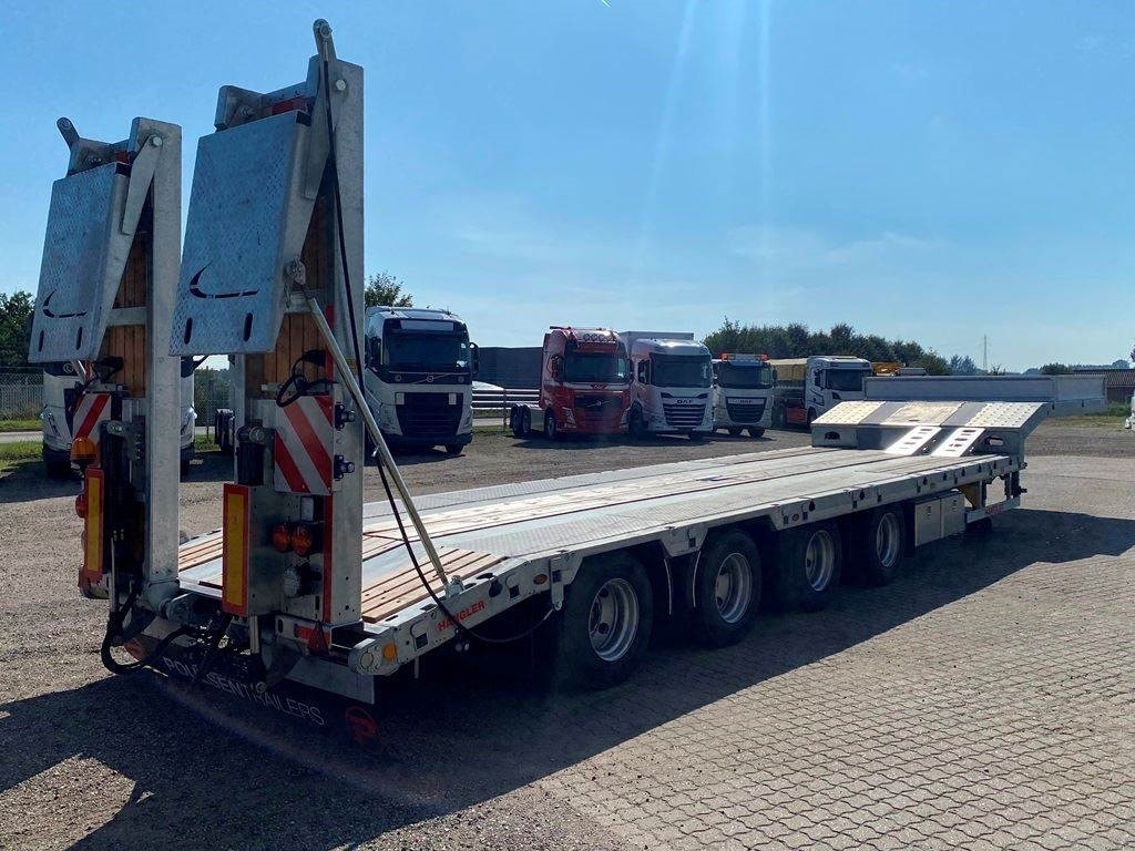 Hangler SVS 580 4 akslet galvaniseret - Puspiekabe zema profila platforma: foto 1 Hangler SVS 580 4 akslet galvaniseret - Puspiekabe zema profila platforma: foto 1