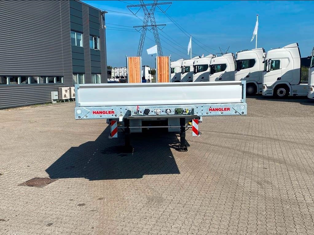 Hangler SVS 580 4 akslet galvaniseret - Puspiekabe zema profila platforma: foto 3 Hangler SVS 580 4 akslet galvaniseret - Puspiekabe zema profila platforma: foto 3