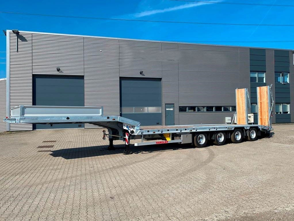 Hangler SVS 580 4 akslet galvaniseret - Puspiekabe zema profila platforma: foto 4 Hangler SVS 580 4 akslet galvaniseret - Puspiekabe zema profila platforma: foto 4
