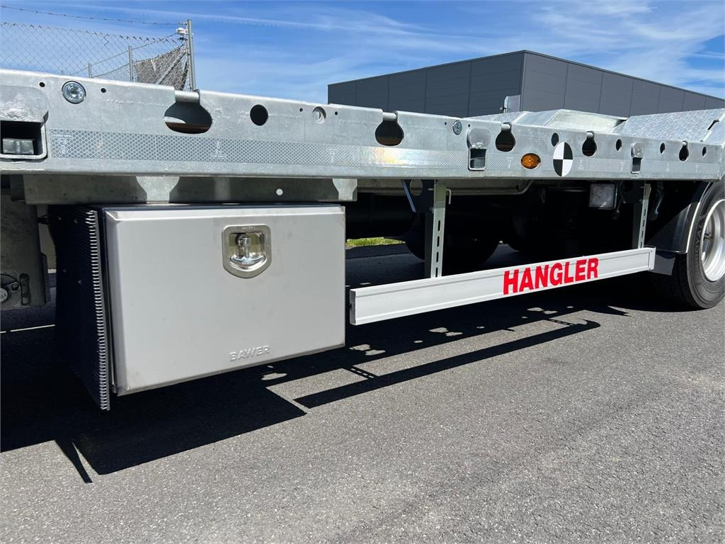 Piekabe zema profila platforma Hangler VTS-H 400 4 akslet - 2 delt ramper: foto 11