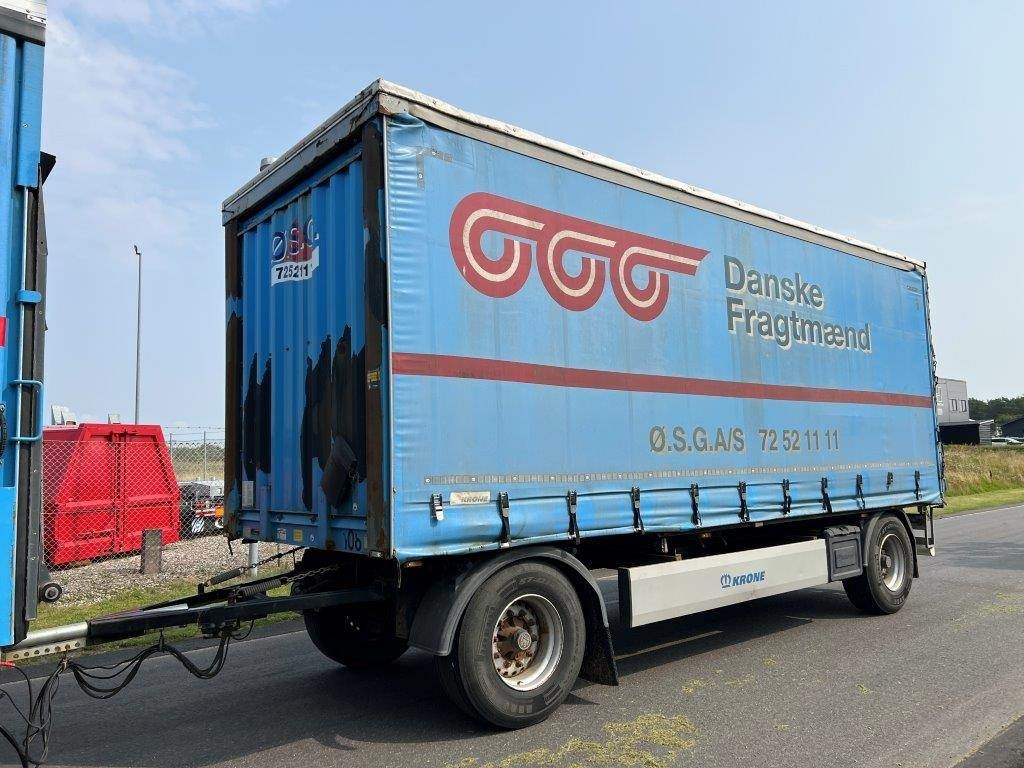 Krone AZP 18 ELN4 7,2 mtr gardinlad - Piekabe ar tentu: foto 2 Krone AZP 18 ELN4 7,2 mtr gardinlad - Piekabe ar tentu: foto 2
