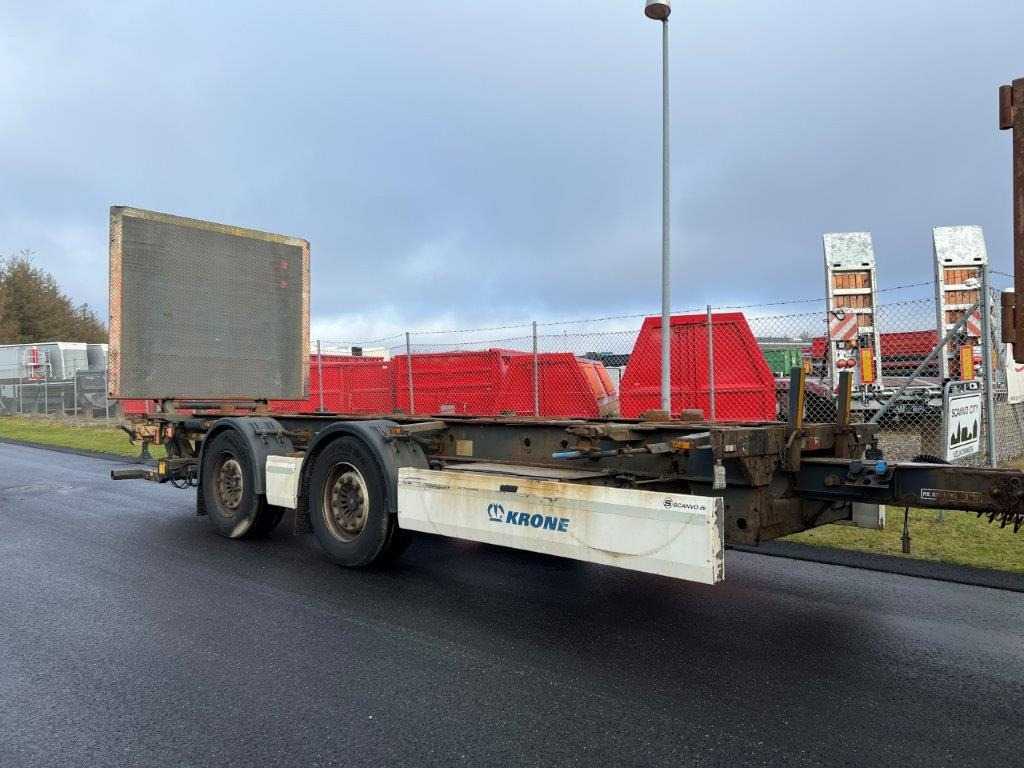 Krone ZZW 18 EL containerlåse - zepro lift - Piekabe noņemamā virsbūve/ Konteineru vedējs: foto 2 Krone ZZW 18 EL containerlåse - zepro lift - Piekabe noņemamā virsbūve/ Konteineru vedējs: foto 2