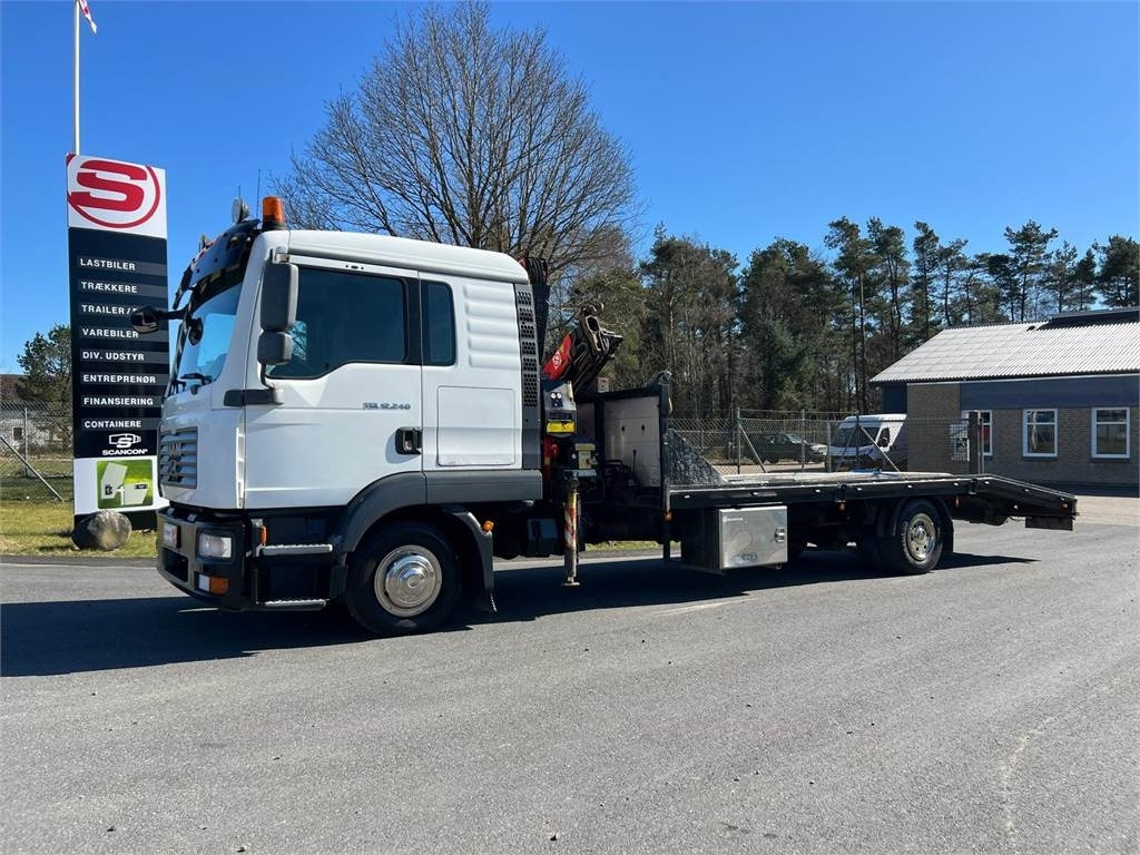 MAN TGL 12-240 4x2 BL - Fassi kran - Autovedējs: foto 1 MAN TGL 12-240 4x2 BL - Fassi kran - Autovedējs: foto 1