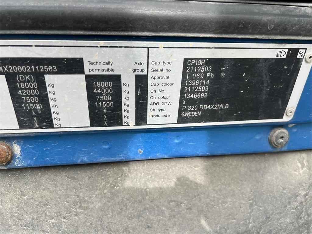 Kravas automašīna ar slēgto virsbūvi Scania P320 DB 4x2 MLB - low entry: foto 12