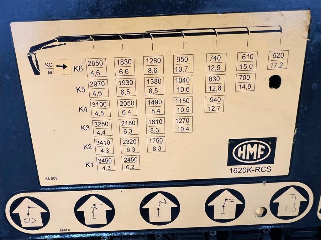 Volvo FL 280 - HMF 1620K6 - Kravas auto ar manipulatoru: foto 4 Volvo FL 280 - HMF 1620K6 - Kravas auto ar manipulatoru: foto 4