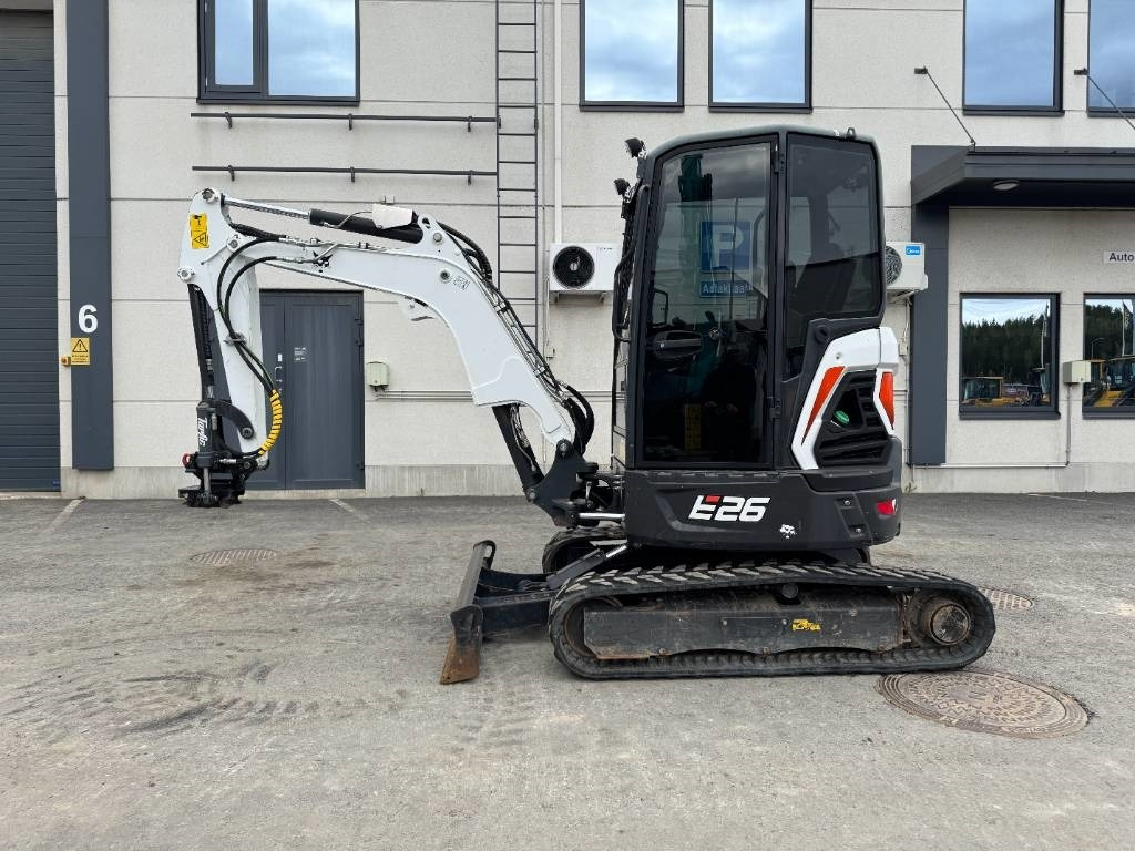 Bobcat E26 KALLISTAJALLA - Mini-ekskavators: foto 1 Bobcat E26 KALLISTAJALLA - Mini-ekskavators: foto 1