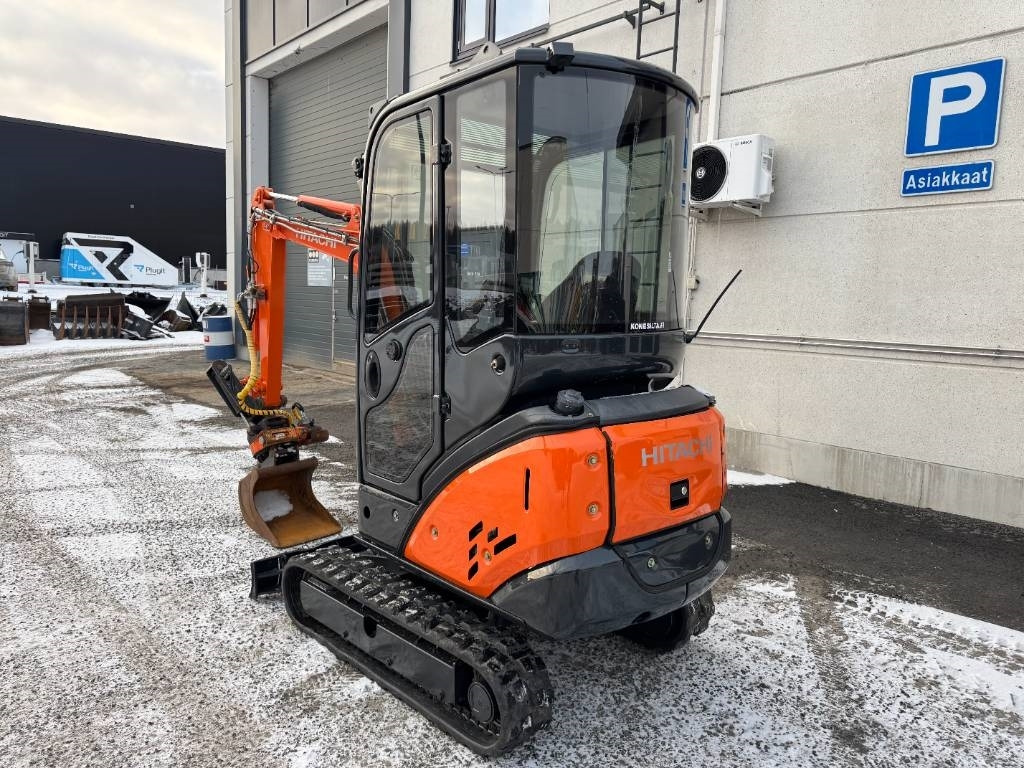 Hitachi ZX 18-3 CLR Kallistaja ja pyöritys - Mini-ekskavators: foto 3 Hitachi ZX 18-3 CLR Kallistaja ja pyöritys - Mini-ekskavators: foto 3