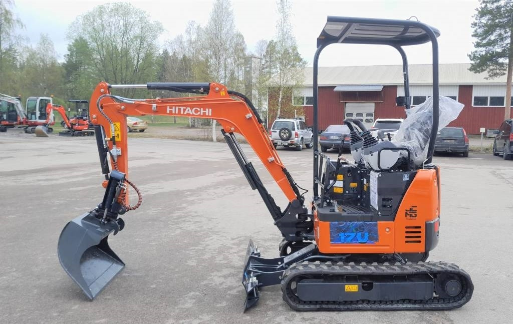 Hitachi ZX17U-6 KALLISTAJALLA - Mini-ekskavators: foto 1 Hitachi ZX17U-6 KALLISTAJALLA - Mini-ekskavators: foto 1