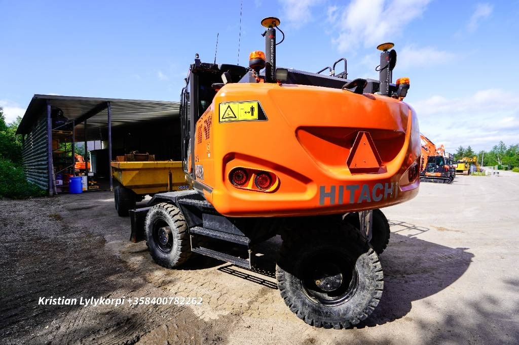 Riteņu ekskavators Hitachi ZX180W-7 HUIPPUVARUSTEET STAGE 5: foto 8