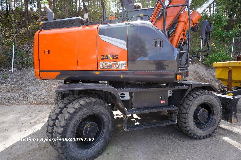 Riteņu ekskavators Hitachi ZX180W-7 HUIPPUVARUSTEET STAGE 5: foto 11