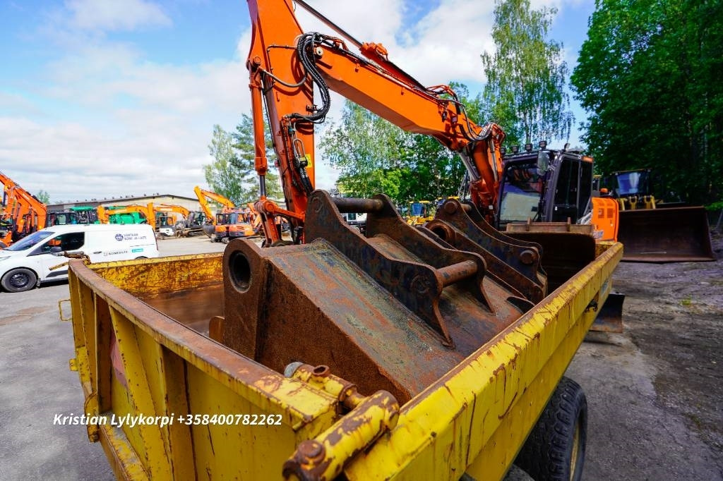 Riteņu ekskavators Hitachi ZX180W-7 HUIPPUVARUSTEET STAGE 5: foto 18