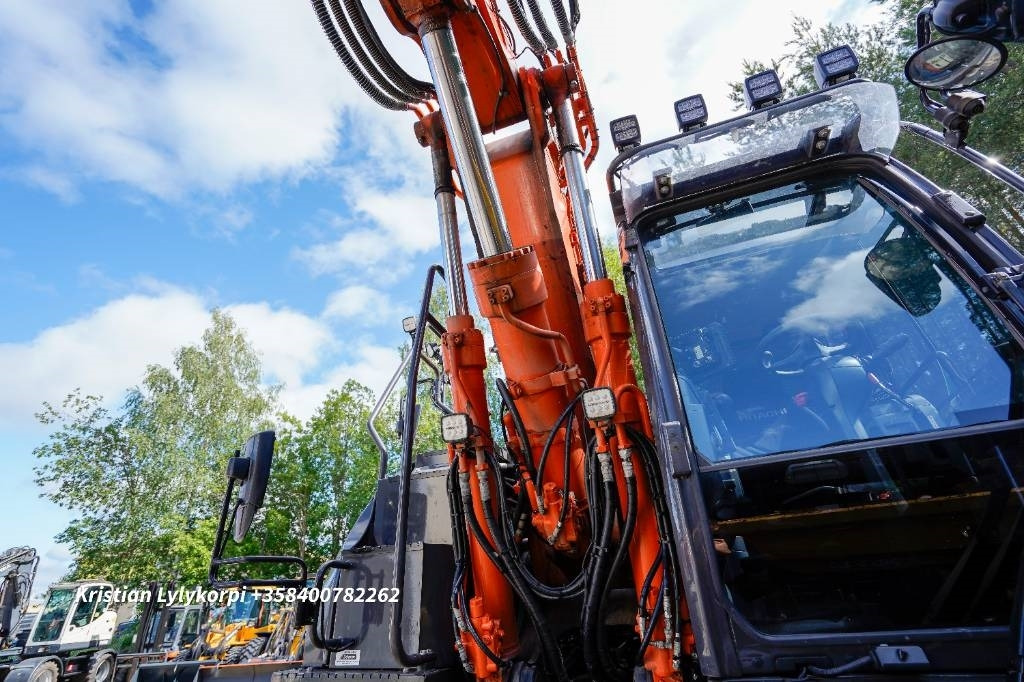 Riteņu ekskavators Hitachi ZX180W-7 HUIPPUVARUSTEET STAGE 5: foto 26