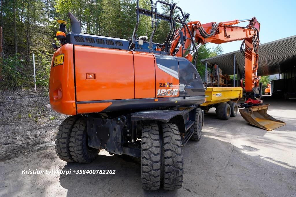 Riteņu ekskavators Hitachi ZX180W-7 HUIPPUVARUSTEET STAGE 5: foto 10
