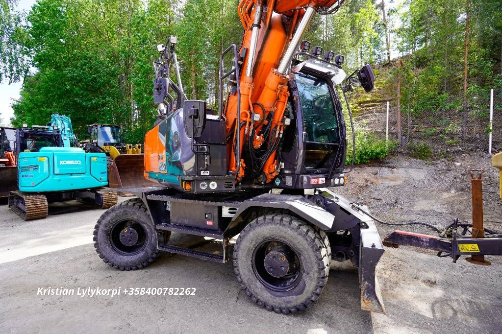 Riteņu ekskavators Hitachi ZX180W-7 HUIPPUVARUSTEET STAGE 5: foto 12