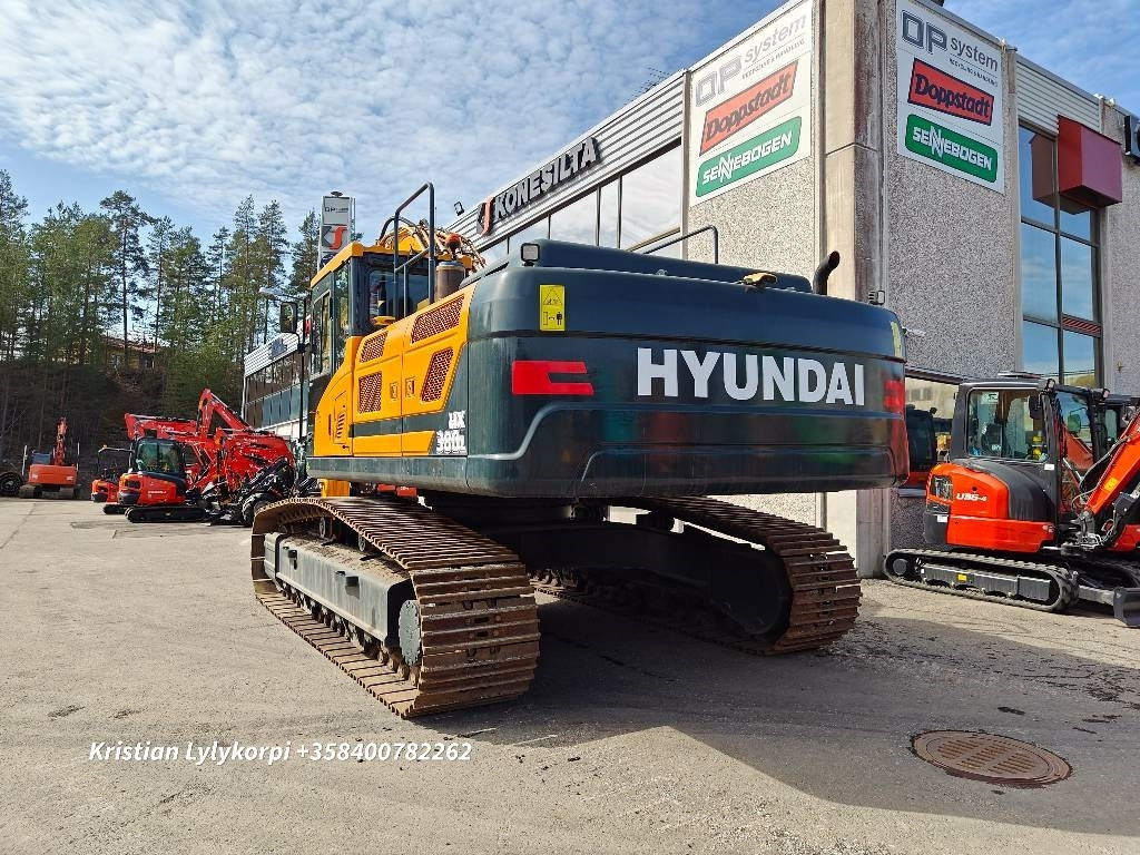 Hyundai HX 380 L VÄHÄN AJETTU - Kāpurķēžu ekskavators: foto 3 Hyundai HX 380 L VÄHÄN AJETTU - Kāpurķēžu ekskavators: foto 3