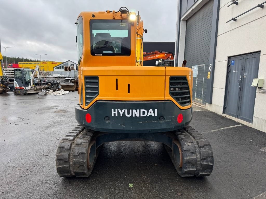 Hyundai R80CR-9A PYÖRITTÄJÄLLÄ - Mini-ekskavators: foto 4 Hyundai R80CR-9A PYÖRITTÄJÄLLÄ - Mini-ekskavators: foto 4