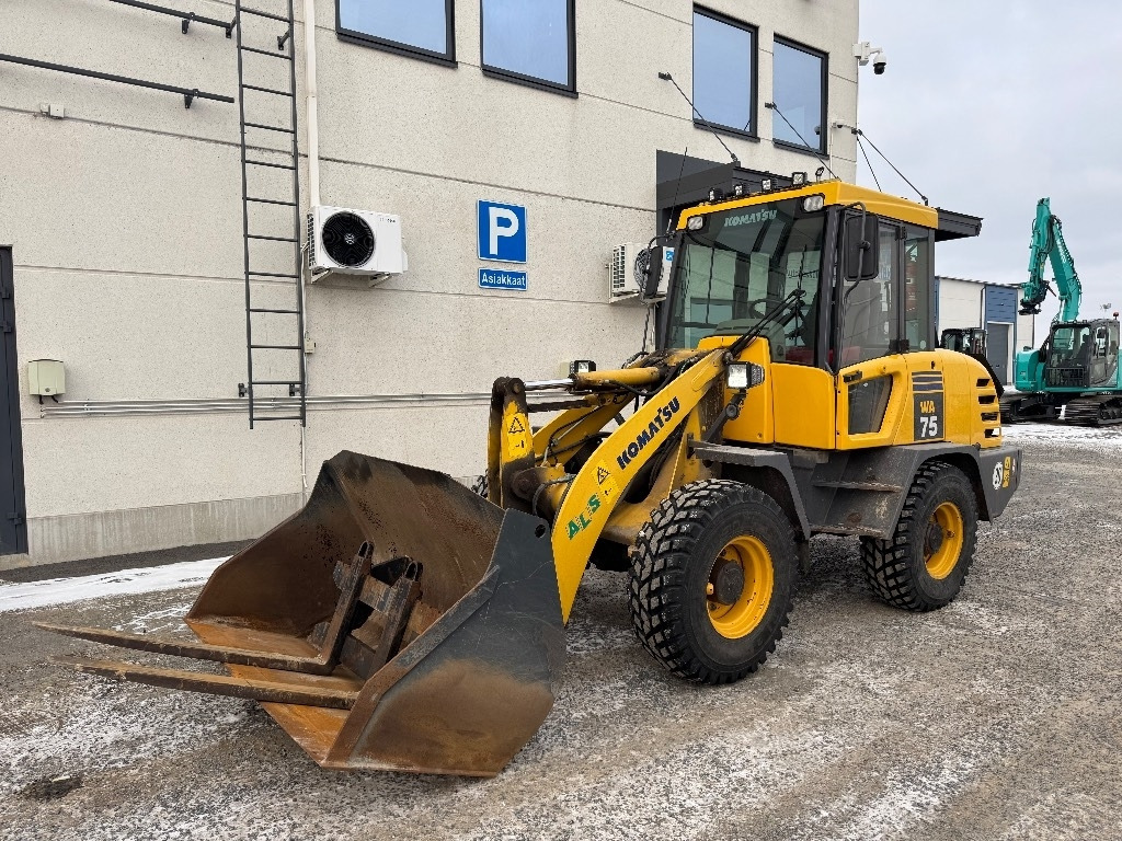 Komatsu WA75-3 30KM/H, 1-omistaja  līzingu Komatsu WA75-3 30KM/H, 1-omistaja: foto 8
