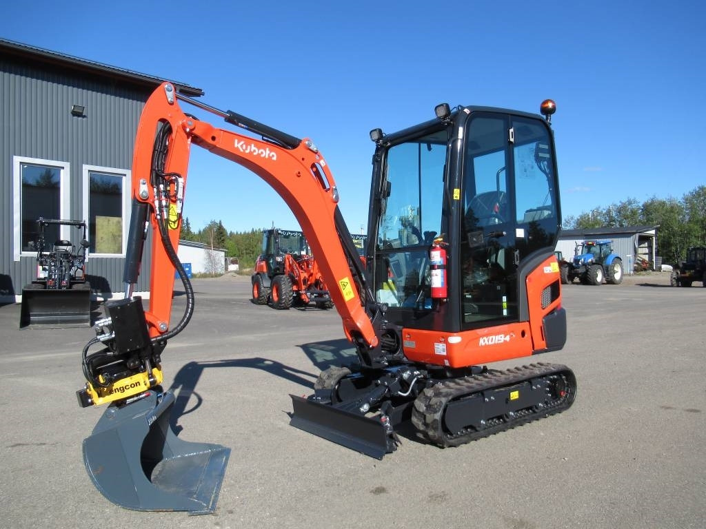 Jaunā Mini-ekskavators Kubota KX019-4 ENGCONILLA, UUSI: foto 8