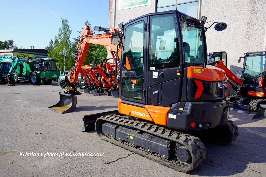 Kubota KX060-5 EX-DEMO - Mini-ekskavators: foto 2 Kubota KX060-5 EX-DEMO - Mini-ekskavators: foto 2
