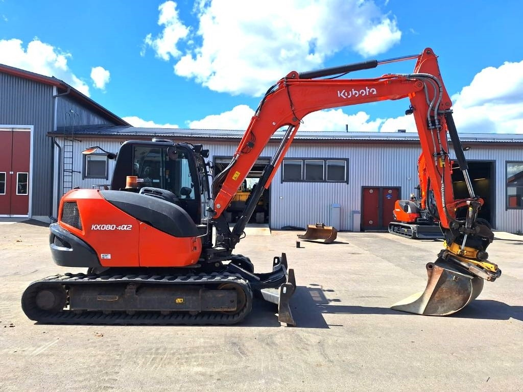 Kubota KX080-4a2 PYÖRITTÄJÄLLÄ - Mini-ekskavators: foto 4 Kubota KX080-4a2 PYÖRITTÄJÄLLÄ - Mini-ekskavators: foto 4