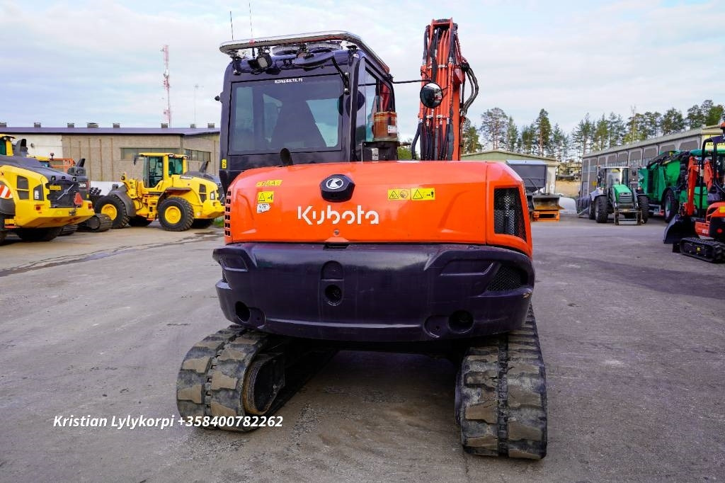 Kubota KX085-5 ENGCONILLA - Mini-ekskavators: foto 5 Kubota KX085-5 ENGCONILLA - Mini-ekskavators: foto 5