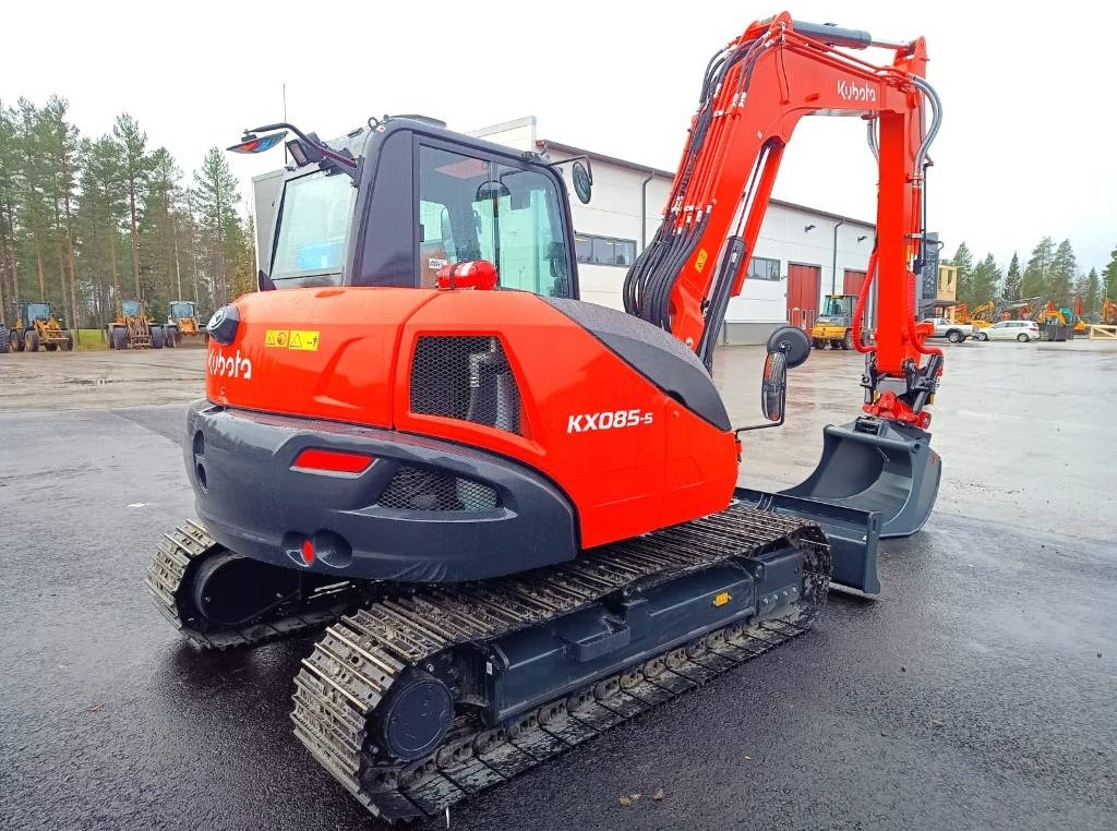 Kubota KX085-5 -UUTUUS- KMÄKI/PIRKKALA/TUUSULA - Mini-ekskavators: foto 5 Kubota KX085-5 -UUTUUS- KMÄKI/PIRKKALA/TUUSULA - Mini-ekskavators: foto 5