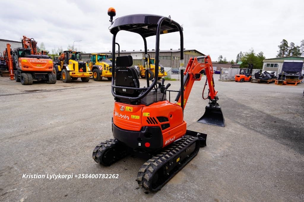 Kubota U17-3a EX-DEMO - Mini-ekskavators: foto 5 Kubota U17-3a EX-DEMO - Mini-ekskavators: foto 5