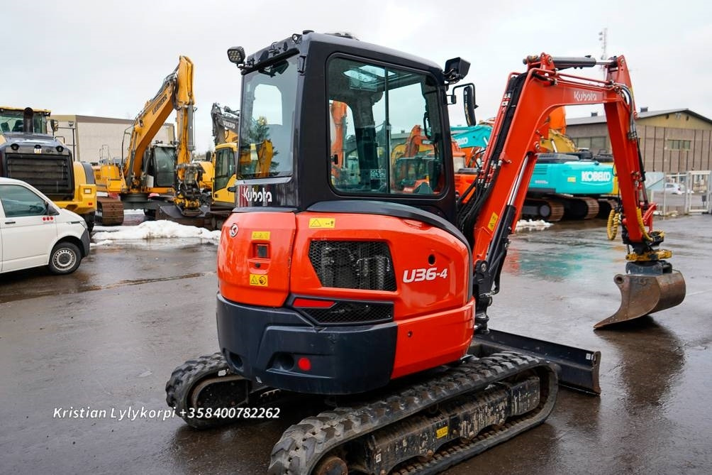 Kubota U36-4 PYÖRITTÄJÄLLÄ - Mini-ekskavators: foto 5 Kubota U36-4 PYÖRITTÄJÄLLÄ - Mini-ekskavators: foto 5