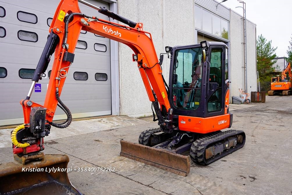 Mini-ekskavators Kubota U36-4 ROTOTILTILLÄ: foto 11