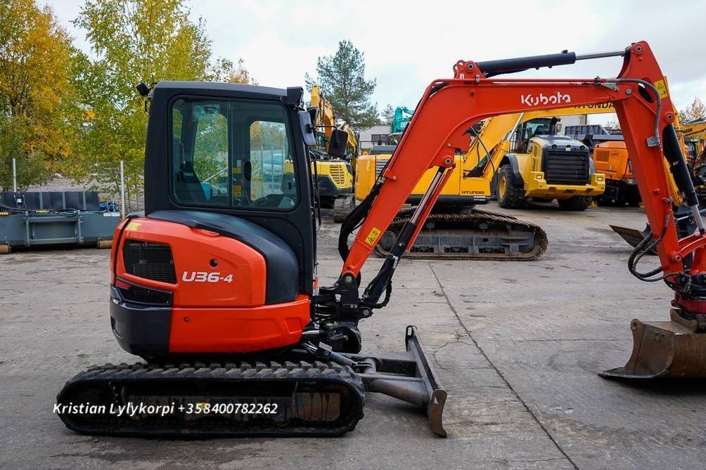 Mini-ekskavators Kubota U36-4 ROTOTILTILLÄ: foto 7
