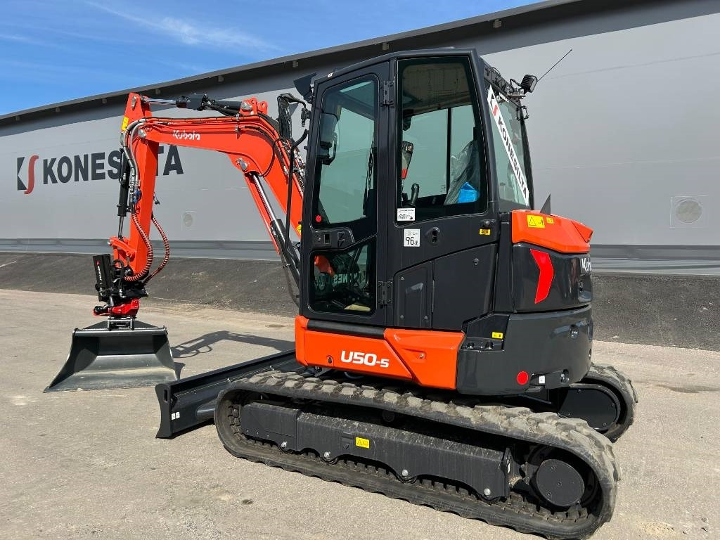 Kubota U50-5 DEMO PYÖRITTÄJÄLLÄ - Mini-ekskavators: foto 2 Kubota U50-5 DEMO PYÖRITTÄJÄLLÄ - Mini-ekskavators: foto 2