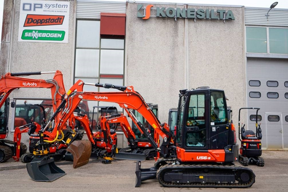 Kubota U56-5 VALMIIKSI VARUSTELTU - Mini-ekskavators: foto 1 Kubota U56-5 VALMIIKSI VARUSTELTU - Mini-ekskavators: foto 1