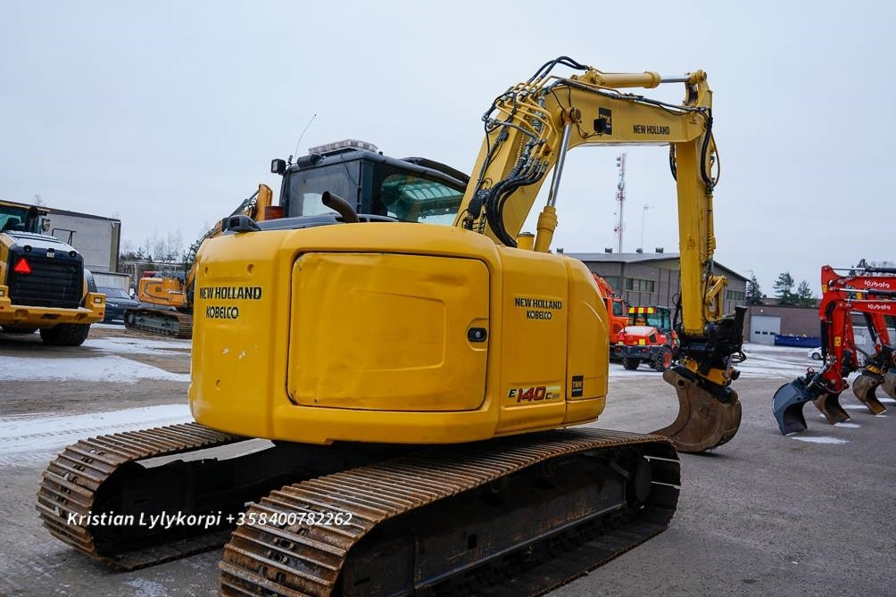 New Holland E140CSR PYÖRITTÄJÄLLÄ - Kāpurķēžu ekskavators: foto 5 New Holland E140CSR PYÖRITTÄJÄLLÄ - Kāpurķēžu ekskavators: foto 5
