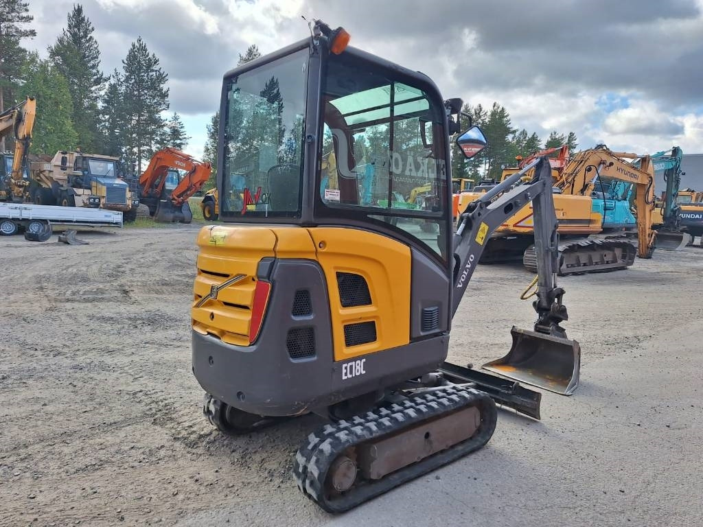 Volvo EC18C KALLISTAJALLA *EI ALVIA* - Mini-ekskavators: foto 4 Volvo EC18C KALLISTAJALLA *EI ALVIA* - Mini-ekskavators: foto 4