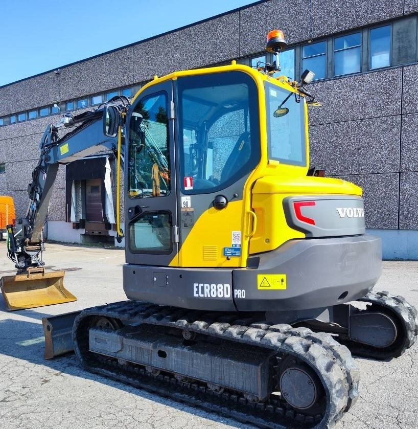 Volvo ECR 88 D PRO vähän ajettu - Mini-ekskavators: foto 5 Volvo ECR 88 D PRO vähän ajettu - Mini-ekskavators: foto 5