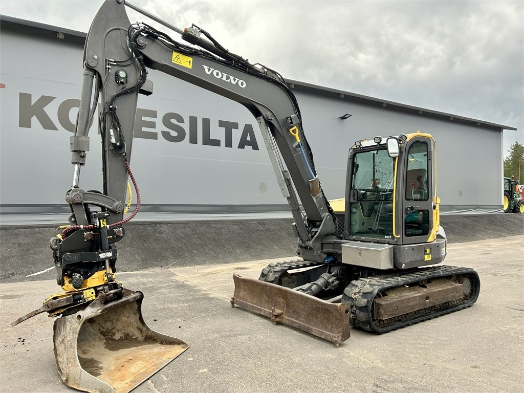 Volvo ECR88D + TYÖLAITTEET  līzingu Volvo ECR88D + TYÖLAITTEET: foto 8