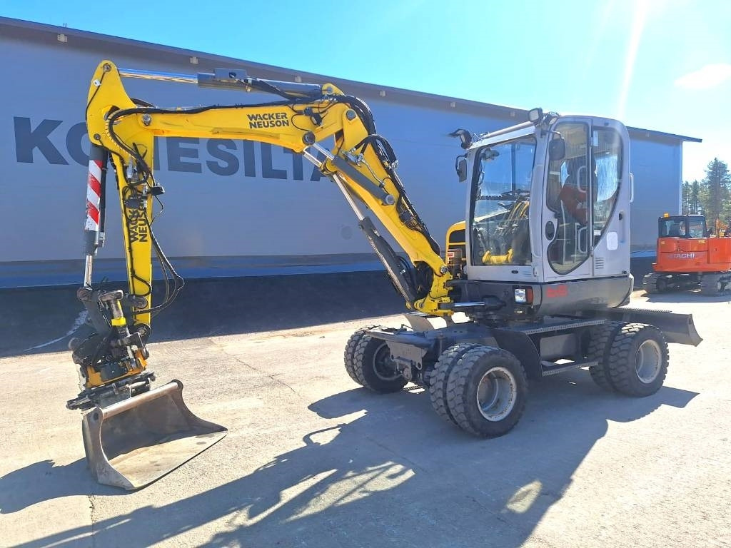 Riteņu ekskavators Wacker Neuson 6503 ENGCON, RASVARI: foto 8