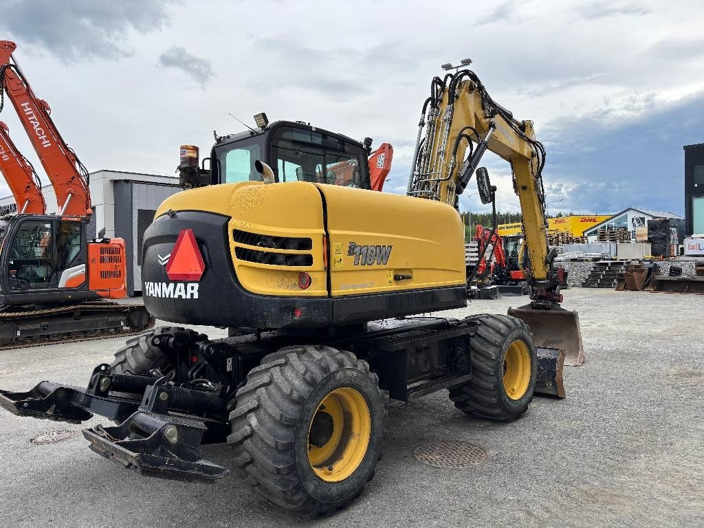 Yanmar B110W PYÖRITTÄJÄLLÄ - Riteņu ekskavators: foto 4 Yanmar B110W PYÖRITTÄJÄLLÄ - Riteņu ekskavators: foto 4