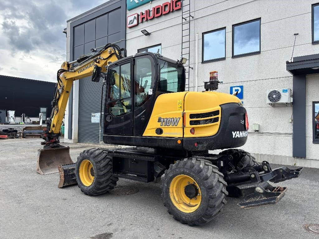 Yanmar B110W PYÖRITTÄJÄLLÄ - Riteņu ekskavators: foto 2 Yanmar B110W PYÖRITTÄJÄLLÄ - Riteņu ekskavators: foto 2