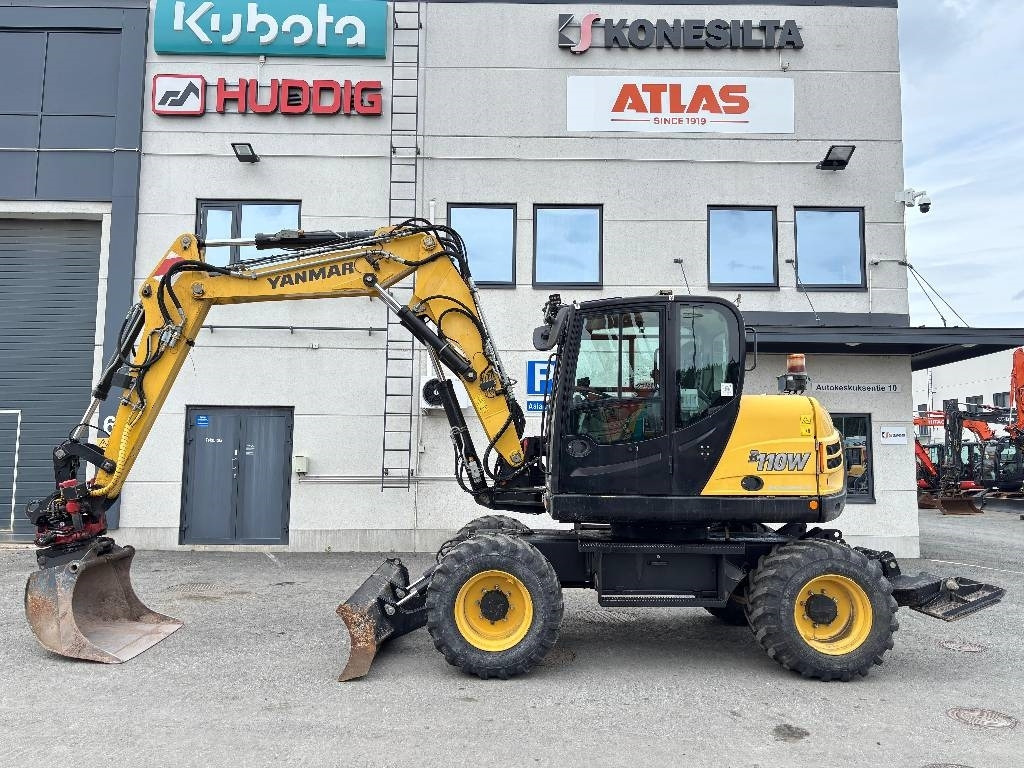 Yanmar B110W PYÖRITTÄJÄLLÄ - Riteņu ekskavators: foto 1 Yanmar B110W PYÖRITTÄJÄLLÄ - Riteņu ekskavators: foto 1