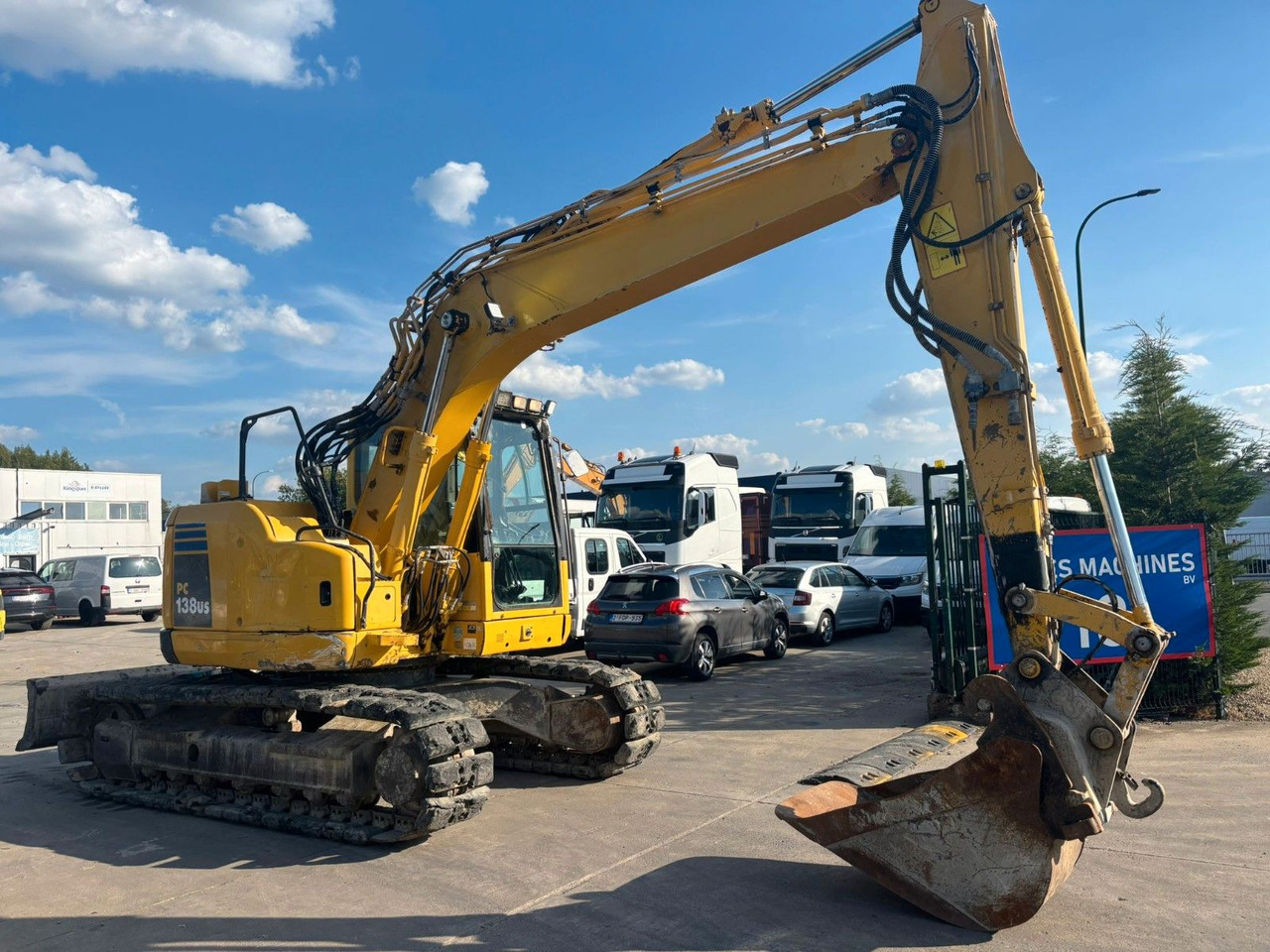 Komatsu PC138US-8. Klima. Hydr Schnelw. 2 Löffel. - Kāpurķēžu ekskavators: foto 4 Komatsu PC138US-8. Klima. Hydr Schnelw. 2 Löffel. - Kāpurķēžu ekskavators: foto 4