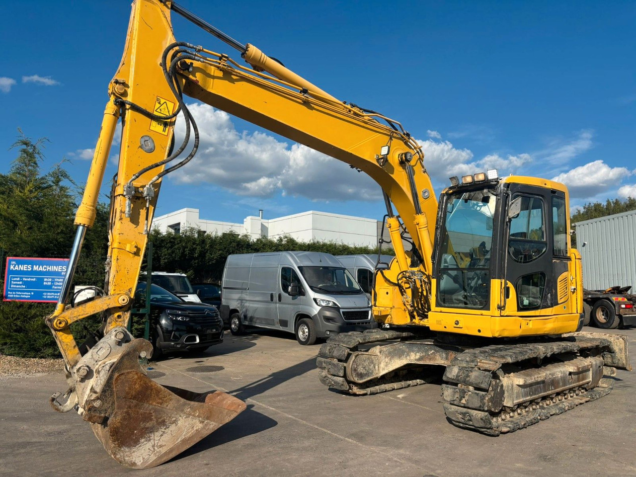 Komatsu PC138US-8. Klima. Hydr Schnelw. 2 Löffel. - Kāpurķēžu ekskavators: foto 2 Komatsu PC138US-8. Klima. Hydr Schnelw. 2 Löffel. - Kāpurķēžu ekskavators: foto 2