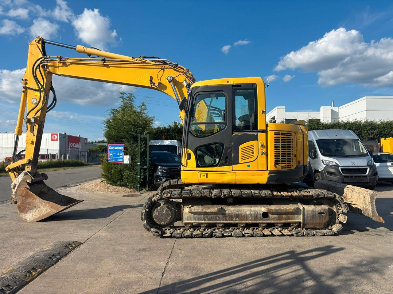 Komatsu PC138US-8. Klima. Hydr Schnelw. 2 Löffel. - Kāpurķēžu ekskavators: foto 1 Komatsu PC138US-8. Klima. Hydr Schnelw. 2 Löffel. - Kāpurķēžu ekskavators: foto 1