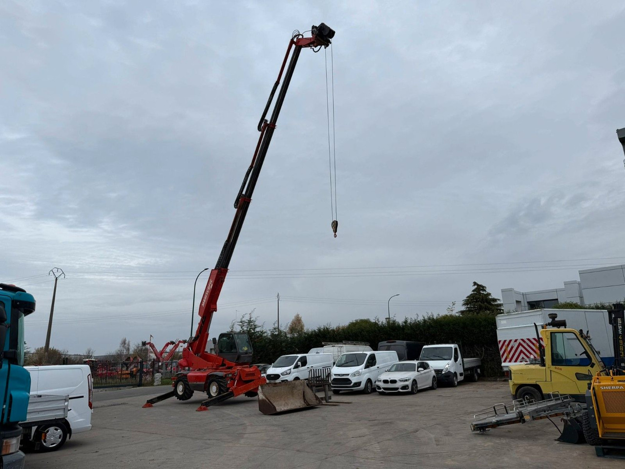 Manitou 1850. Roto. 4x4x4. Winch remote. - Teleskopiskais iekrāvējs: foto 3 Manitou 1850. Roto. 4x4x4. Winch remote. - Teleskopiskais iekrāvējs: foto 3