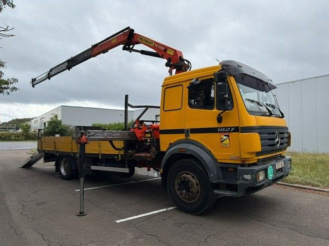 Mercedes-Benz 1827. Kran Palfinger PK13000. - Kravas auto ar manipulatoru: foto 2 Mercedes-Benz 1827. Kran Palfinger PK13000. - Kravas auto ar manipulatoru: foto 2